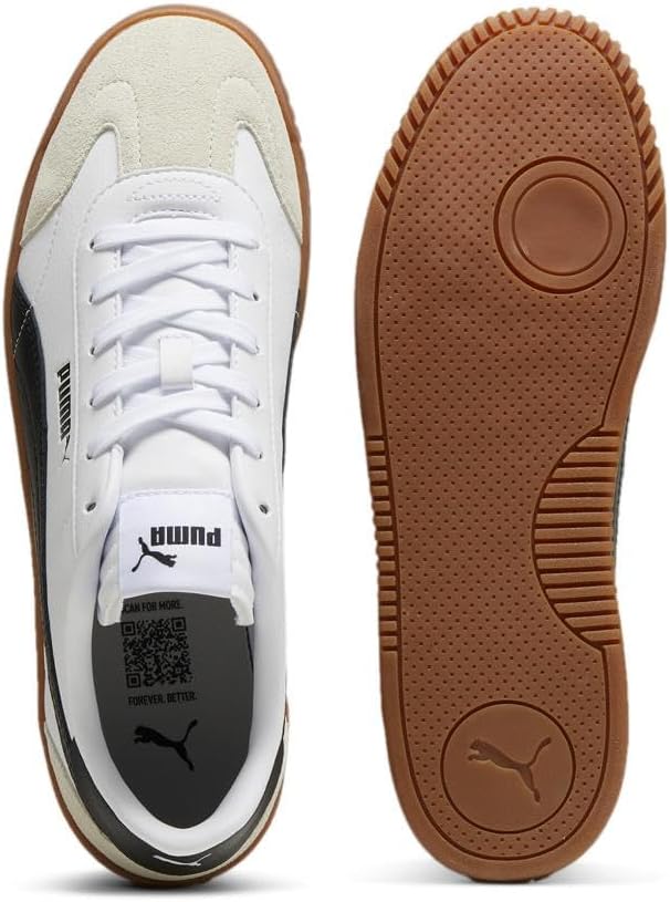 Кроссовки Puma Mens Club 5v5, белый/черный/серый — фото 2