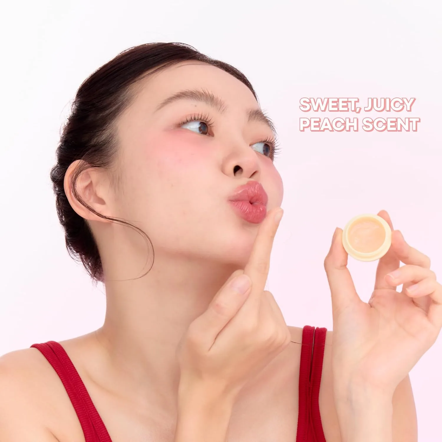 Мини-бальзам для губ TONYMOLY «Персик», увлажняющий корейский уход за губами, стойкая формула, удобная для путешествий, с ароматом персика, идеально подходит в качестве подарка., Peach — фото 4