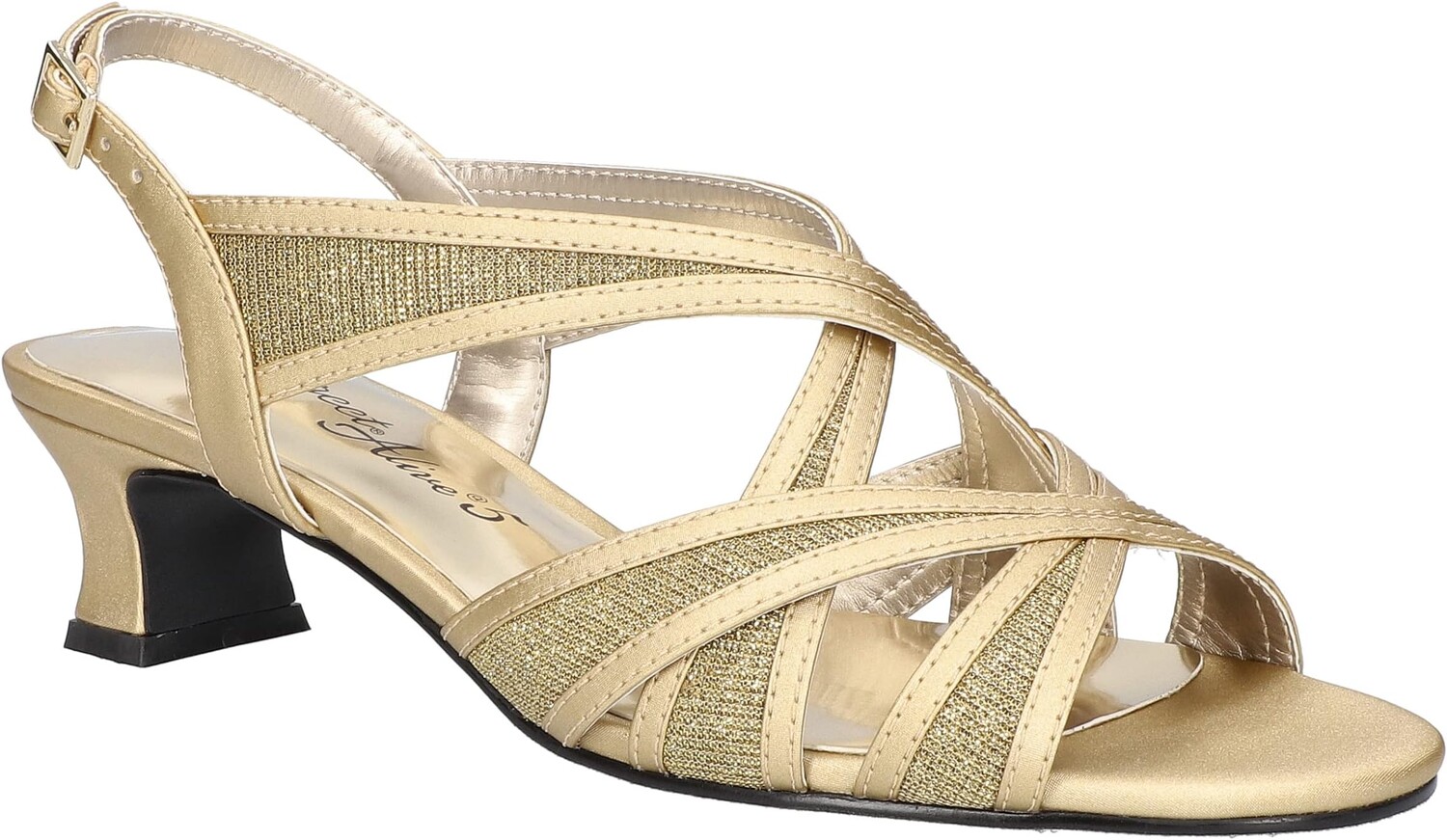 Босоножки Tristen Easy Street, цвет Gold Satin