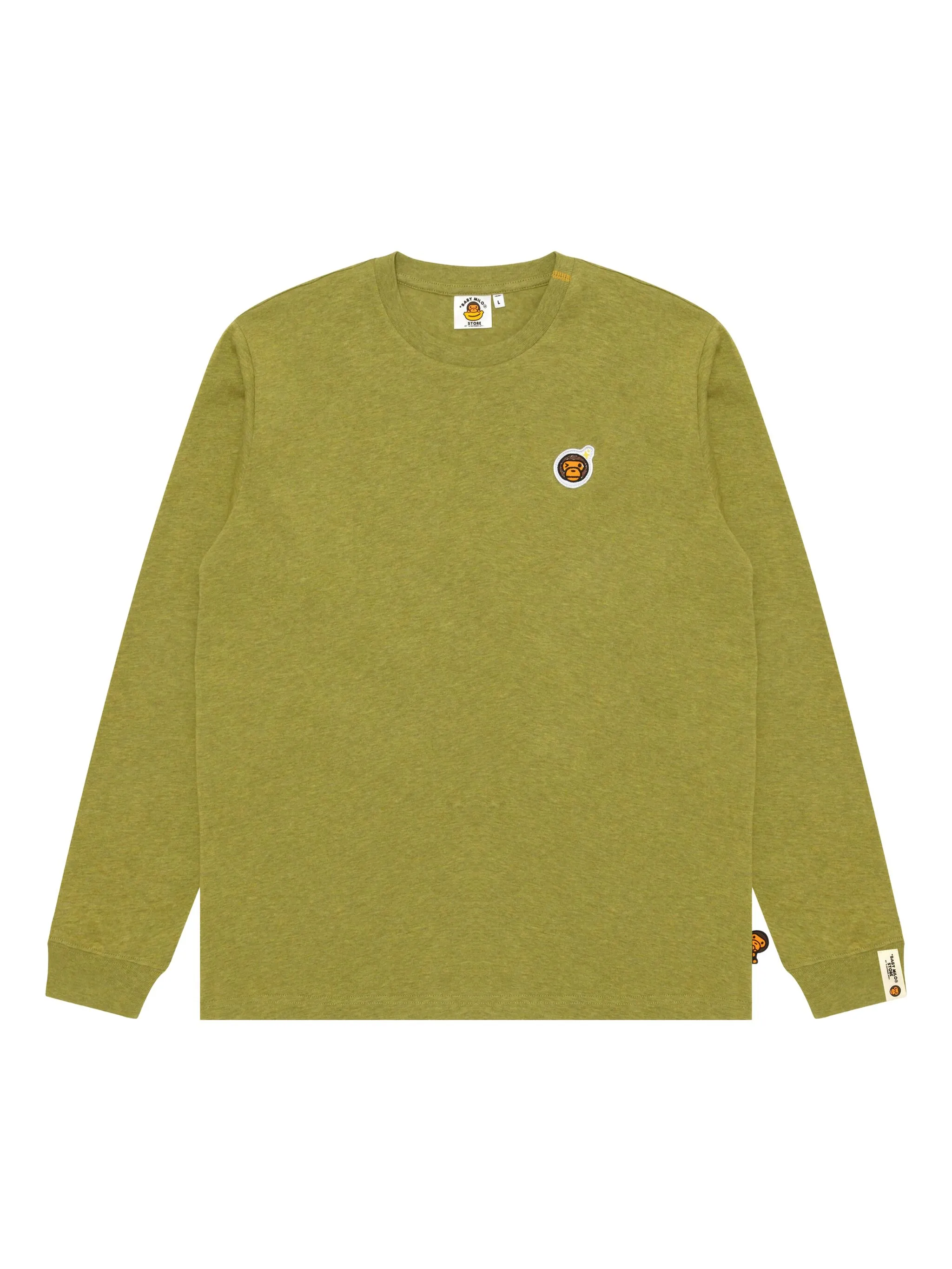 

Футболка с принтом Baby Milo Store By A Bathing Ape, зеленый