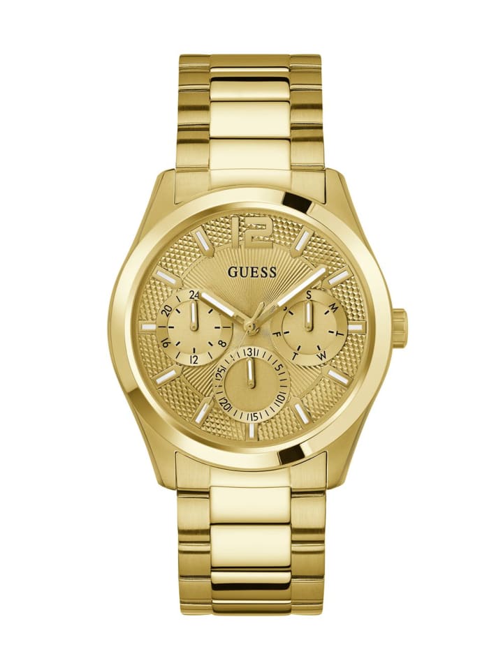 

Guess Кварцевые часы GW0707G3 в золотом корпусе
