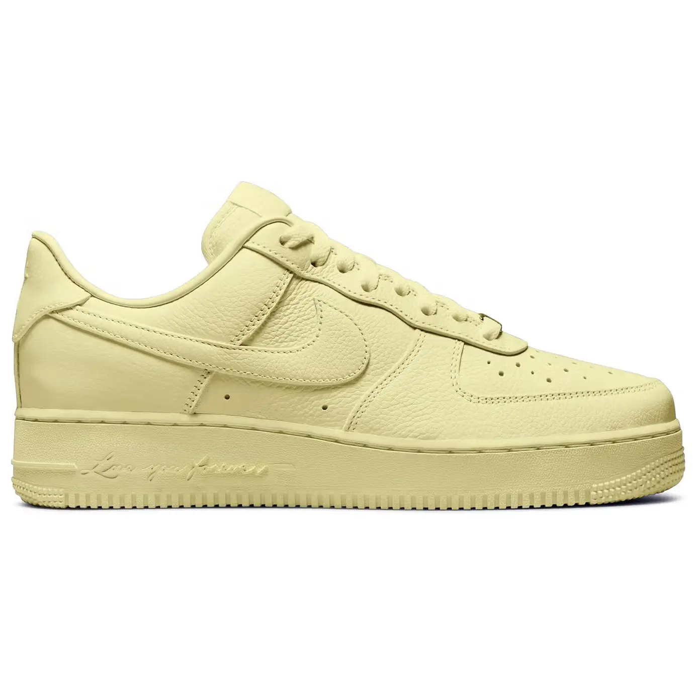 Nike NOCTA X Air Force 1 Low "Citron Tint" — Жёлтые, цвет Yellow — фото 3