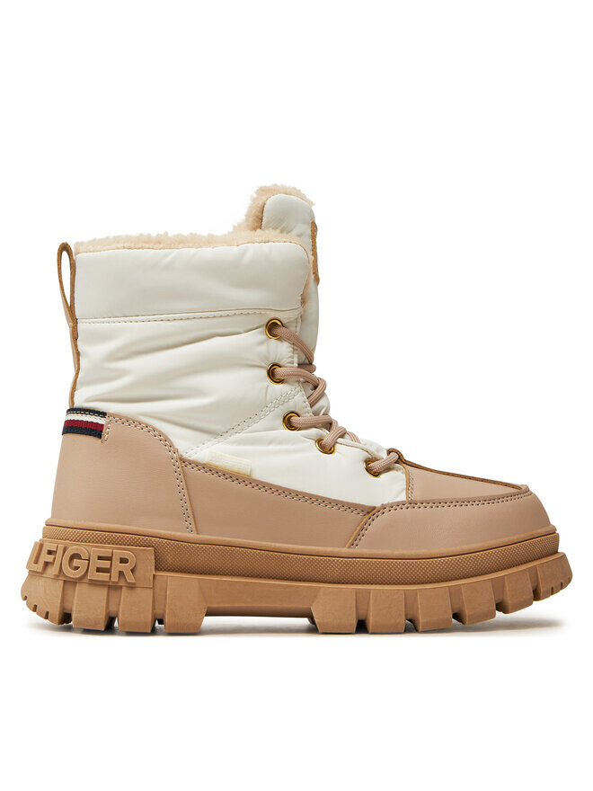 

Зимние Ботинки Tommy Hilfiger Fur Boot T3A5-33609-1695 S Beige, бежевый/белый