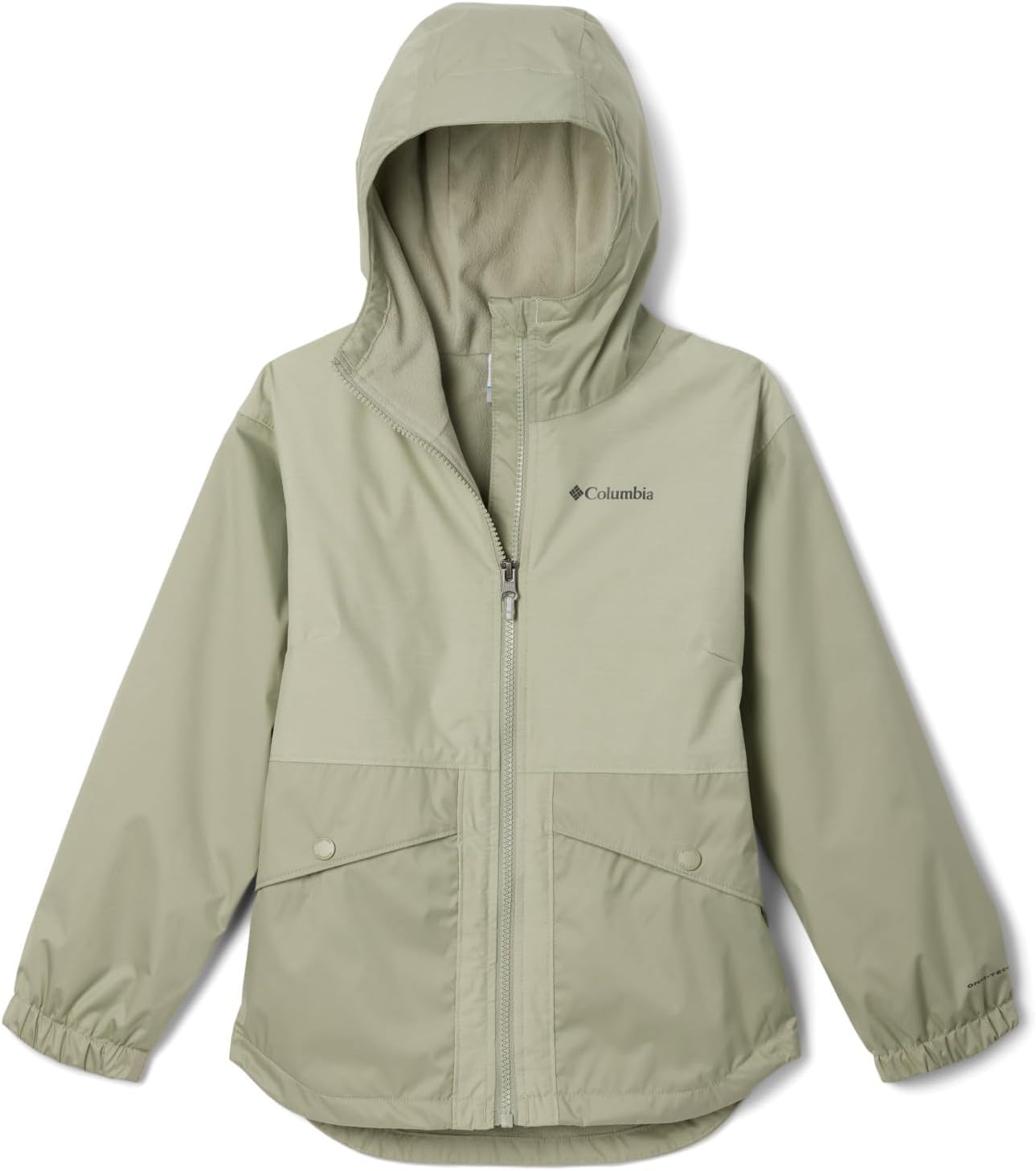

Куртка Columbia Girls Rainy Trails II с флисовой подкладкой, Safari