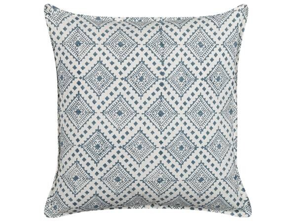 

Декоративная подушка Beliani CORDATA, 45x45x45 см цвет blau/dunkelblau/weiß