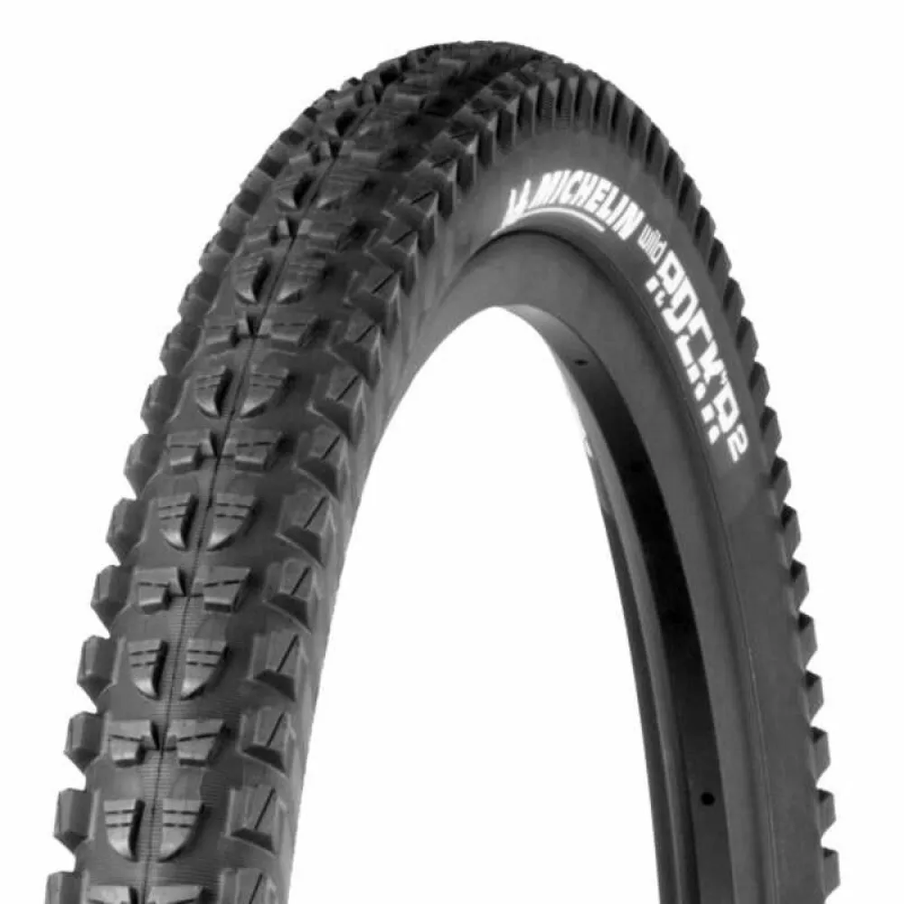 

Жесткая шина MTB Michelin Wildrock R TS Tubeless 26´´ x 2.10, черный