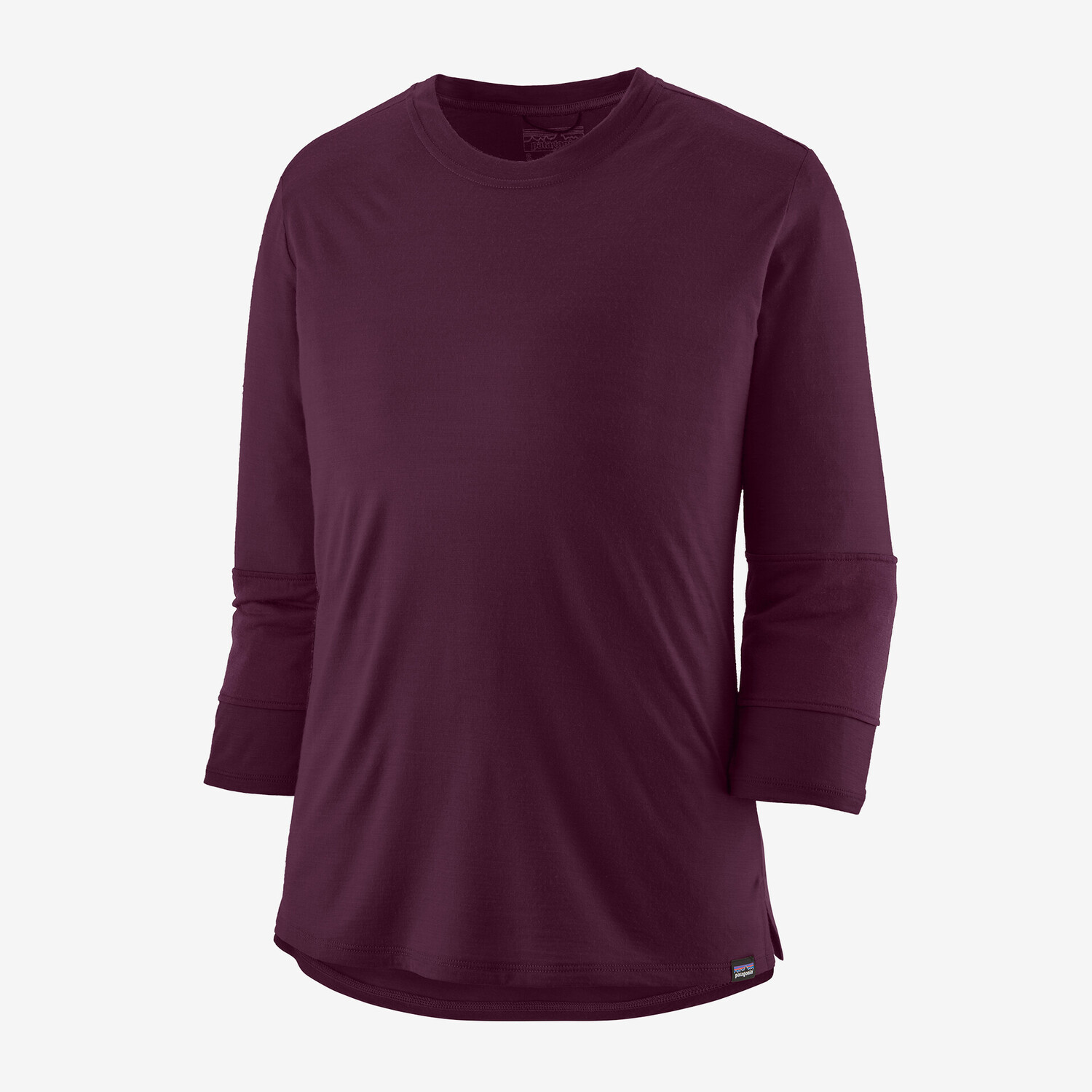 

Женская велосипедная майка из мериноса с рукавами 3/4 Patagonia, цвет Night Plum