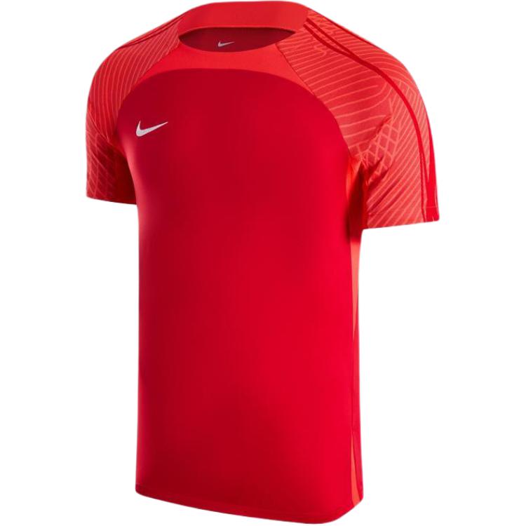 

Nike Мужская футбольная майка DRI FIT, университетский красный/ярко-красный/белый
