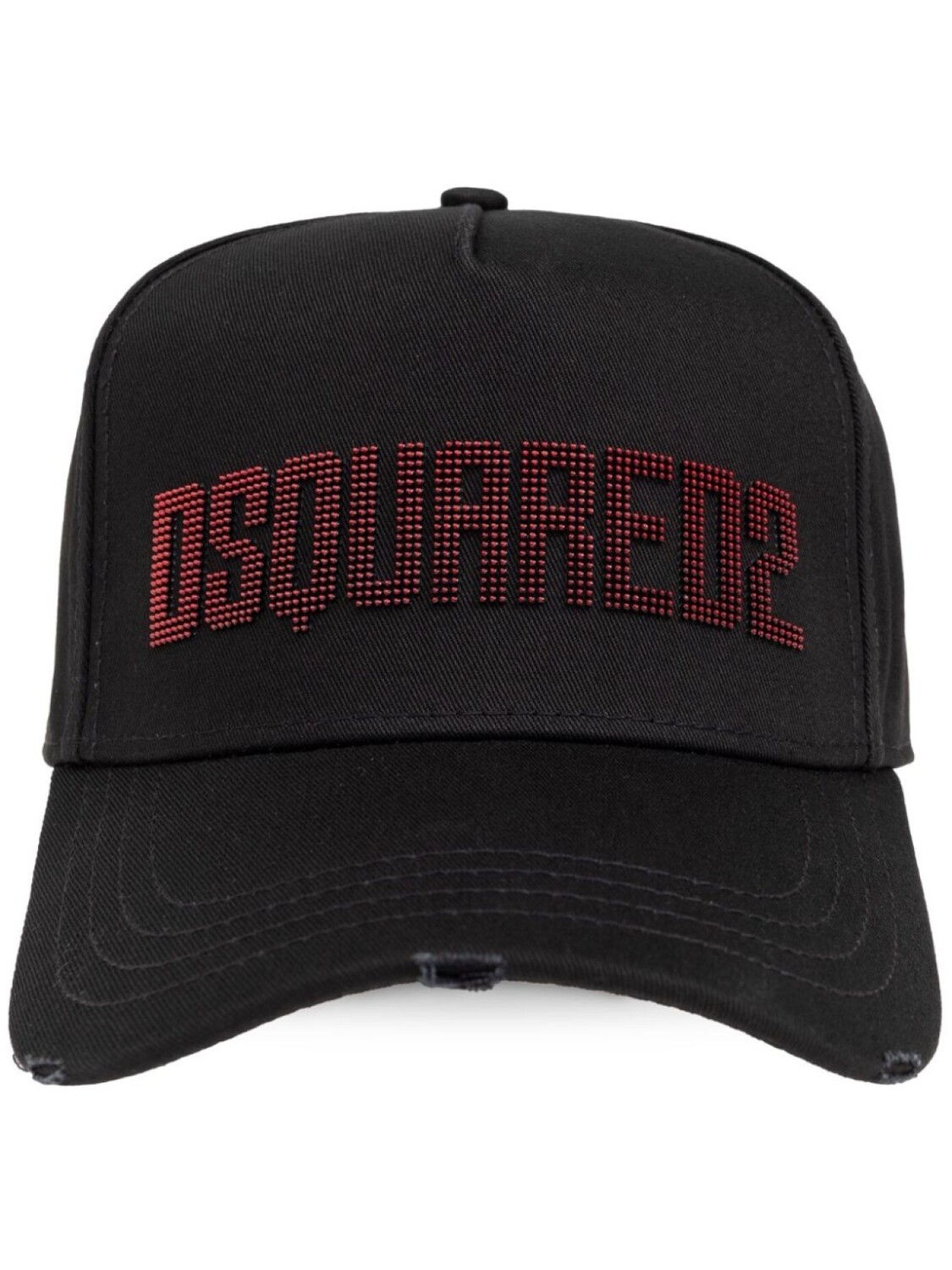 

Dsquared2 хлопковая кепка с вышитым логотипом, черный