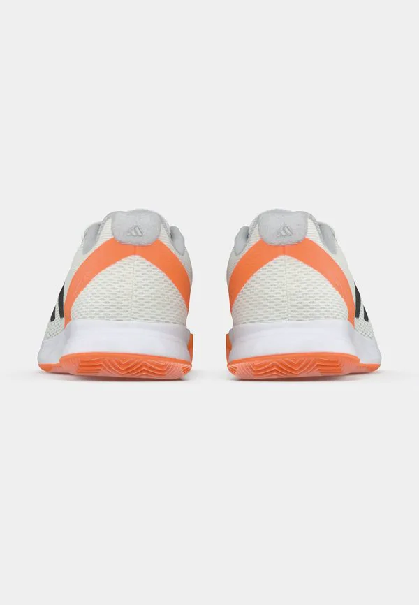 Теннисные кроссовки courtflash speed 2 all-court Adidas Performance, Footwear White/Core Black/Lucid Orange — фото 4