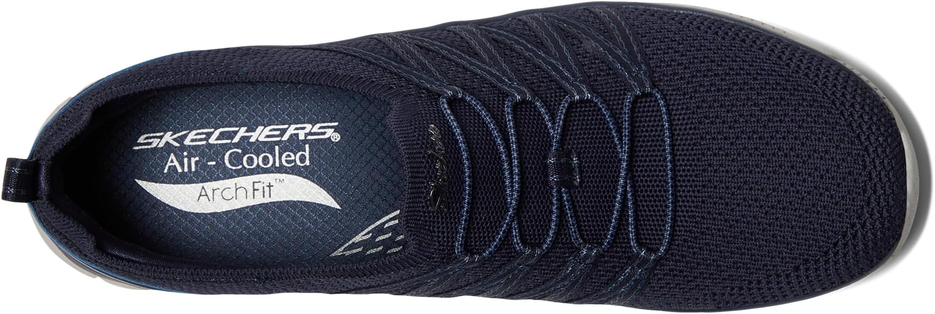 Кроссовки SKECHERS Arch Fit Sunny - Creative Pass, Navy — фото 2