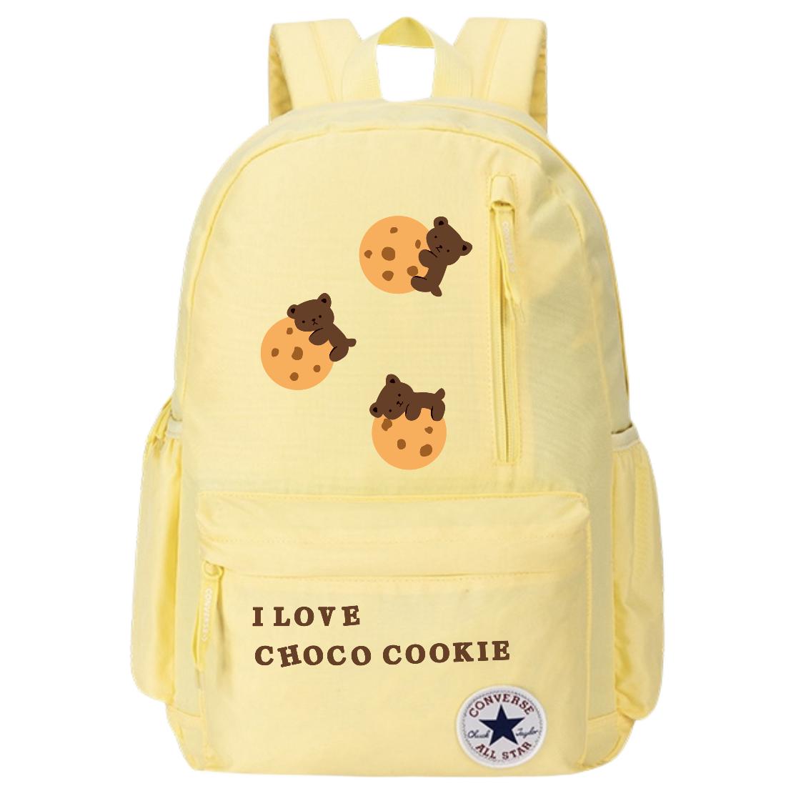 

Converse Полиэстеровый рюкзак унисекс яично-желтый, Cookies Bear
