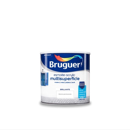 

Акриловая эмаль Multisurface Bright White Permanent 0.250л Bruguer