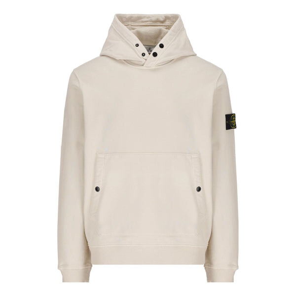 

Толстовка waffen patch hoodie 'beige' Stone Island, бежевый