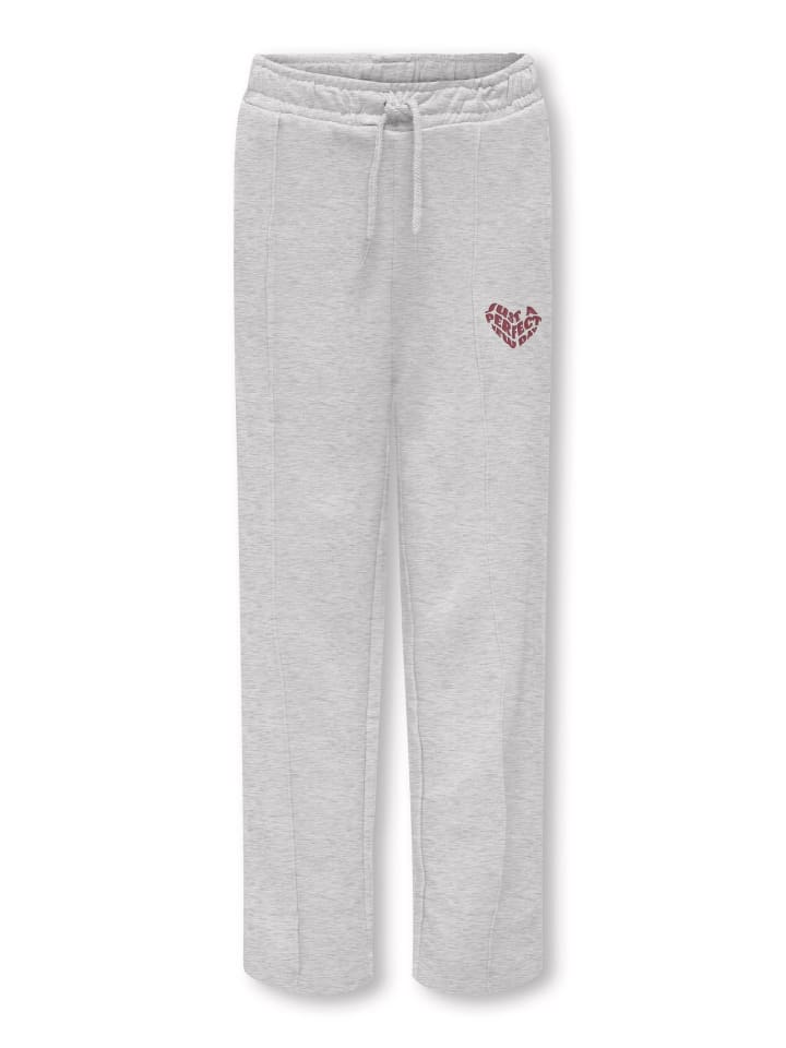 

KIDS ONLY Спортивные брюки KOGRITA WIDE PANT светло-серого меланжевого цвета