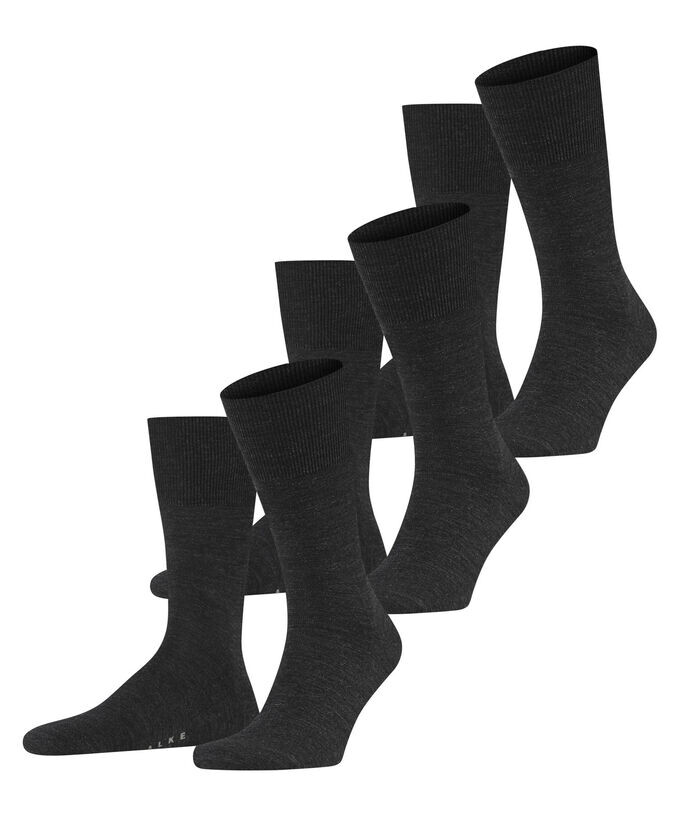 

Носки "Пакет "Аэропорт" 3" Falke, серый
