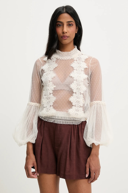 

Блузка Answear.Lab, бежевый