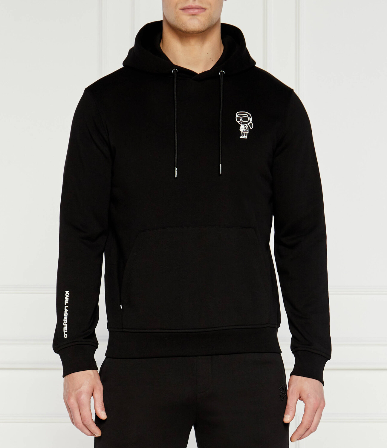 

Толстовка Karl Lagerfeld Regular Fit, черный