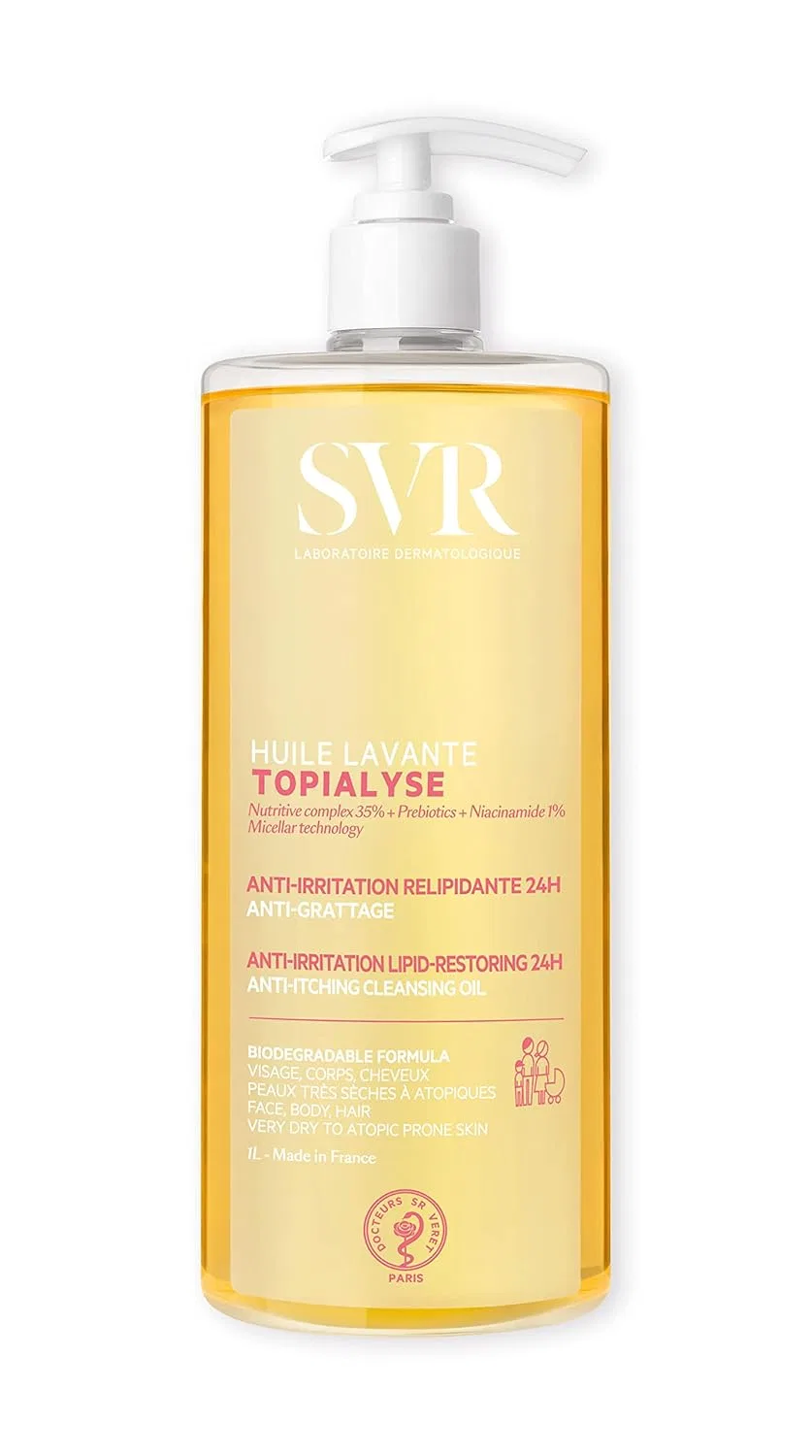 Масло для душа Topialyse Huile Lavante SVR, 1000 мл Svr