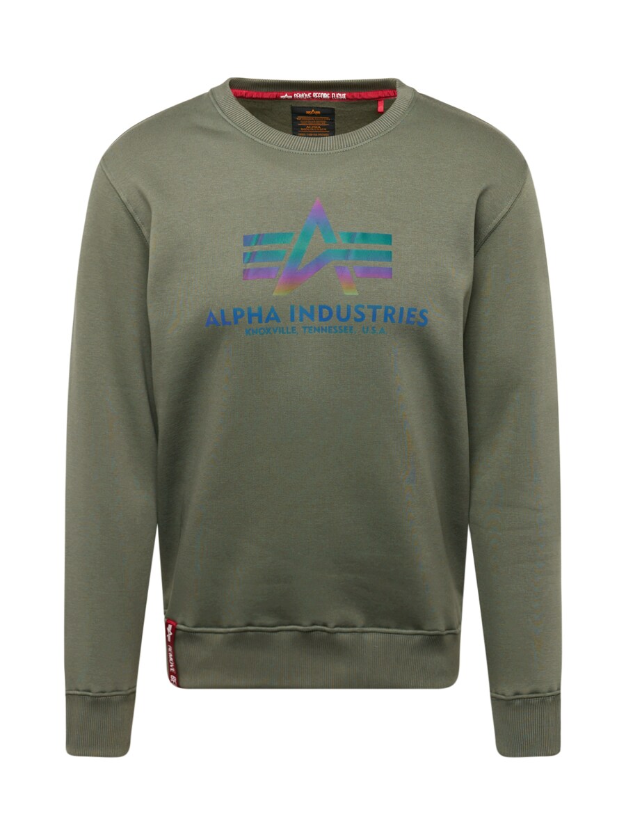 

Свитер ALPHA INDUSTRIES Sweatshirt, оливковый