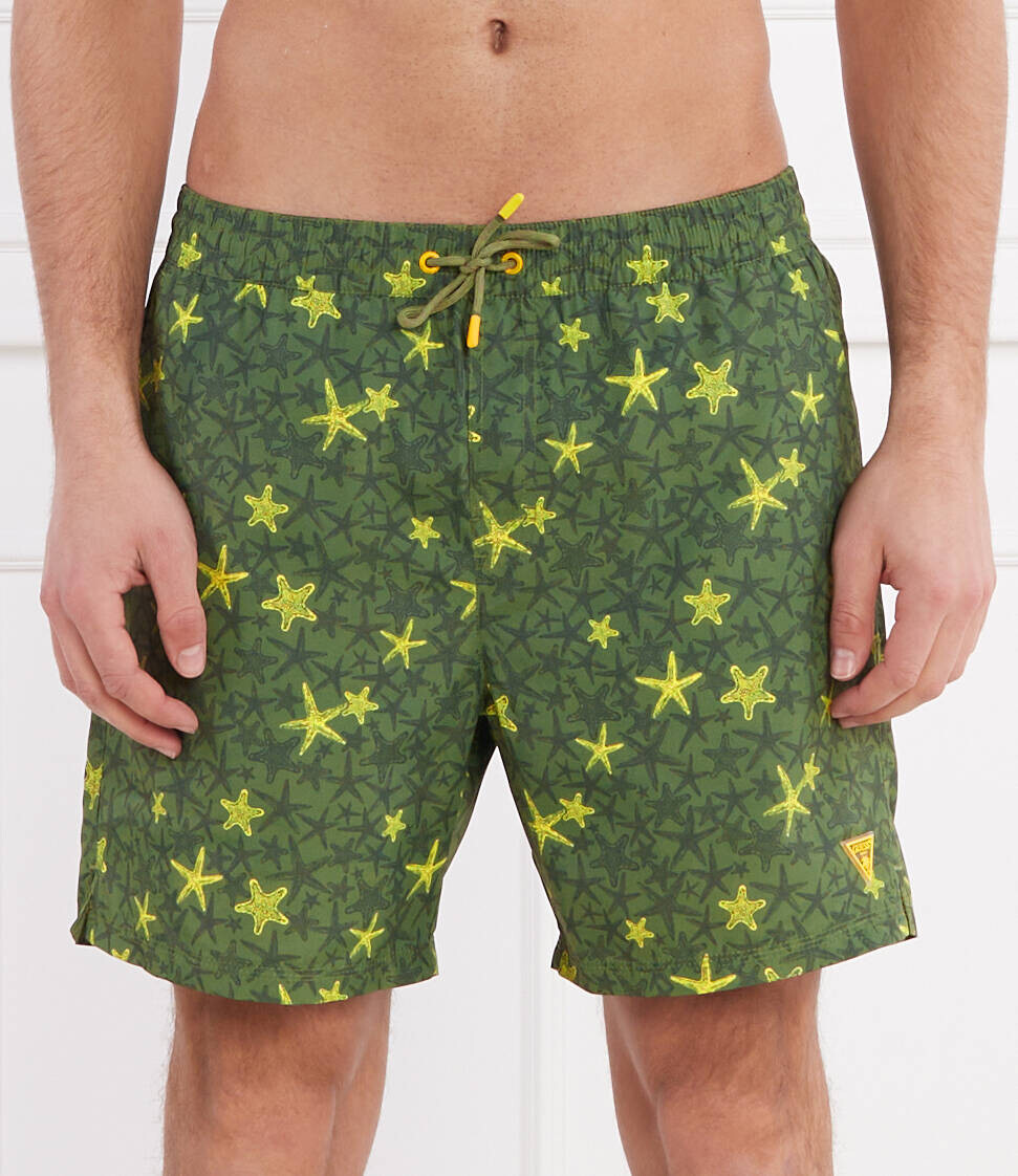 

Шорты для плавания Guess Underwear Regular Fit, зеленый