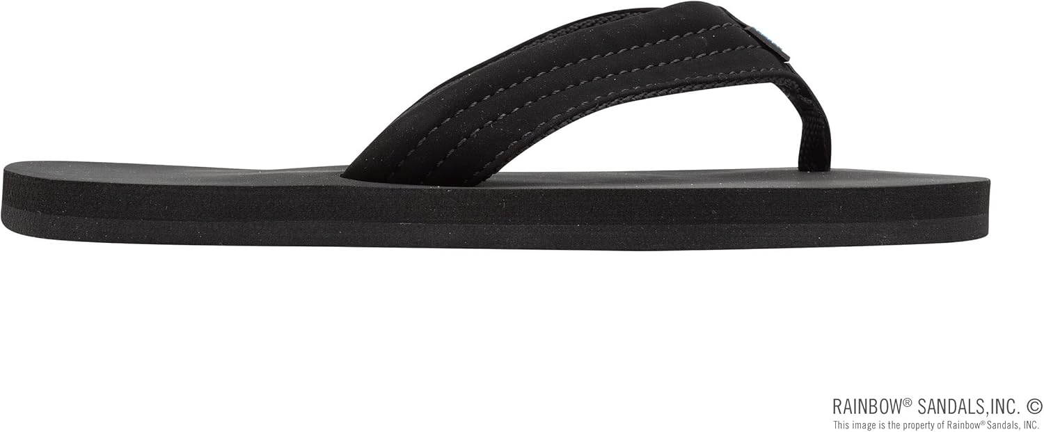 Детские сандалии Rainbow Sandals Grombow с мягкой резиновой подошвой, неопрена ремешком и задним ремешком, черный — фото 4
