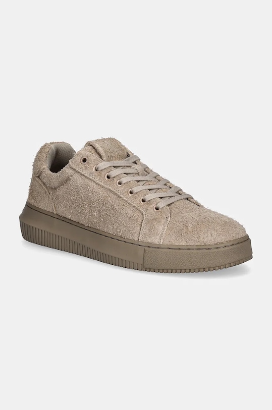 

Замшевые кроссовки CHUNKY CUPSOLE LOW SUEDE Calvin Klein Jeans, бежевый