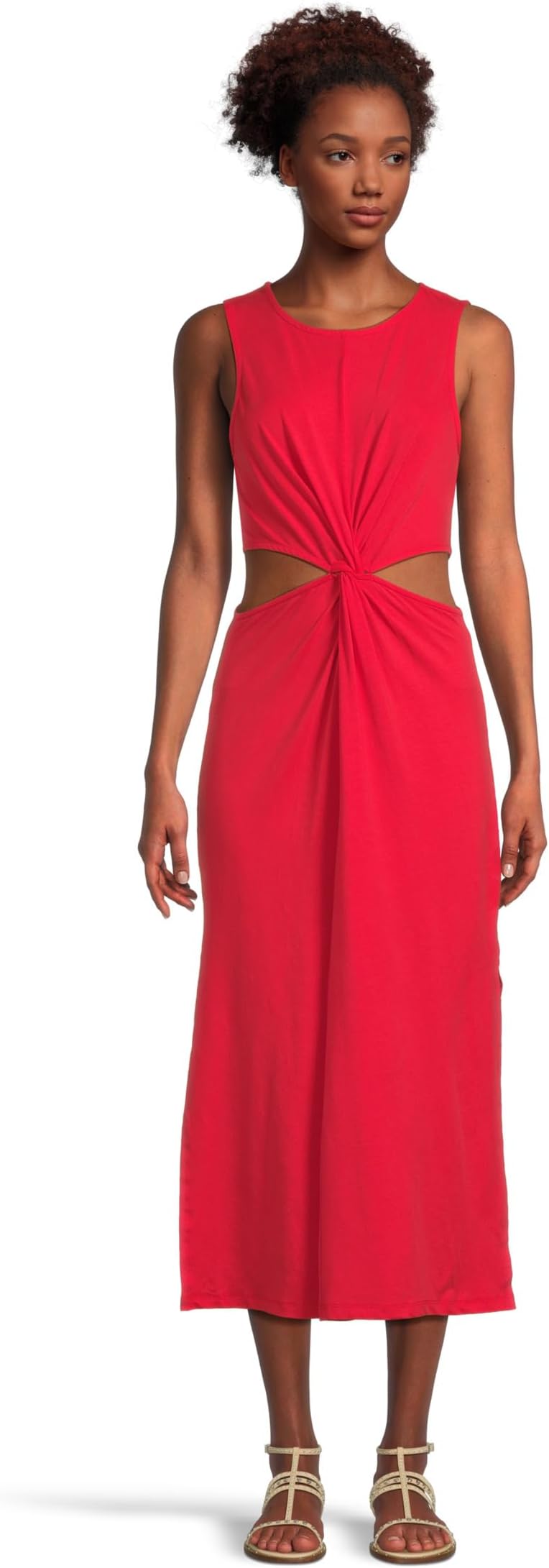 

Платье Beyond Yoga Around The World Front Twist Dress, Candy Apple Red