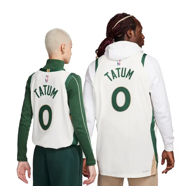 Майка Nike Dri-FIT ADV NBA Authentic Jersey City Edition 2023/24 'Boston Celtics Jayson Tatum', бежевый — фото 2