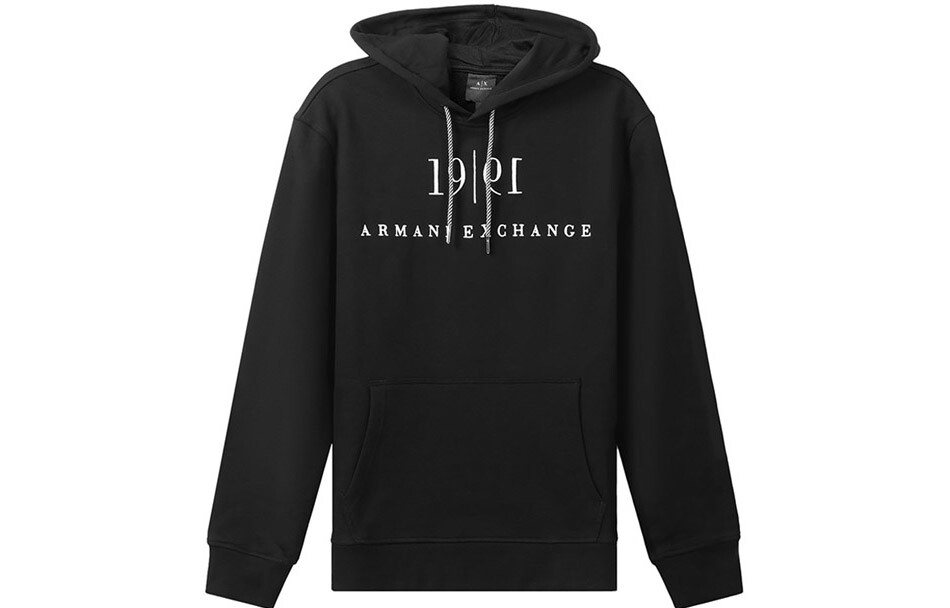 

ARMANI EXCHANGE Мужская толстовка, Черный