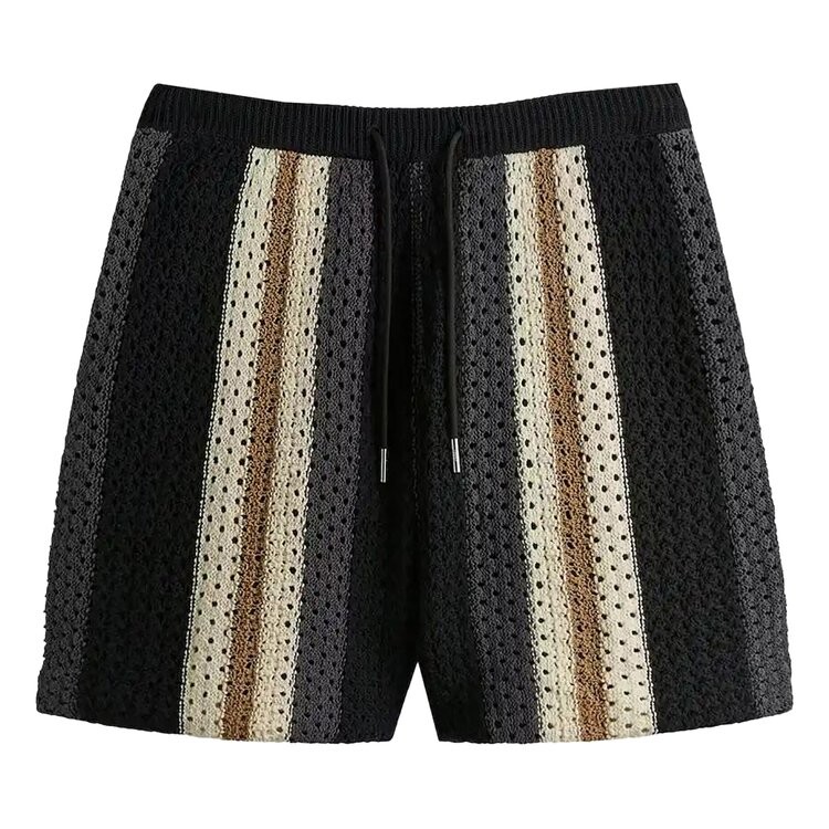 

Шорты Kith Crochet Curtis Short, черный