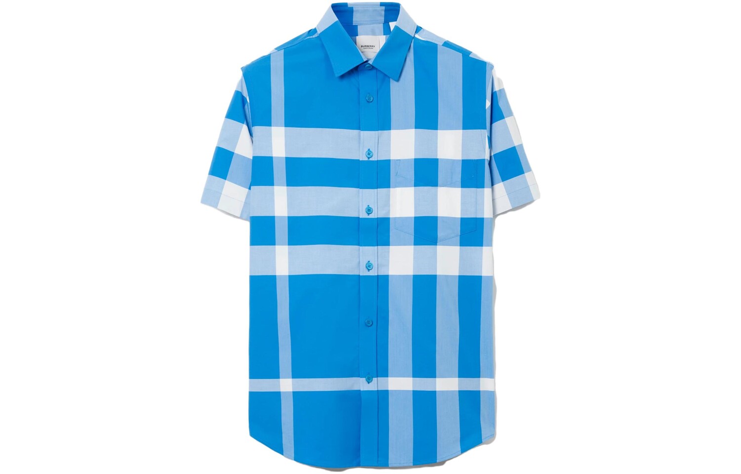 

Мужская рубашка Burberry, цвет Blue