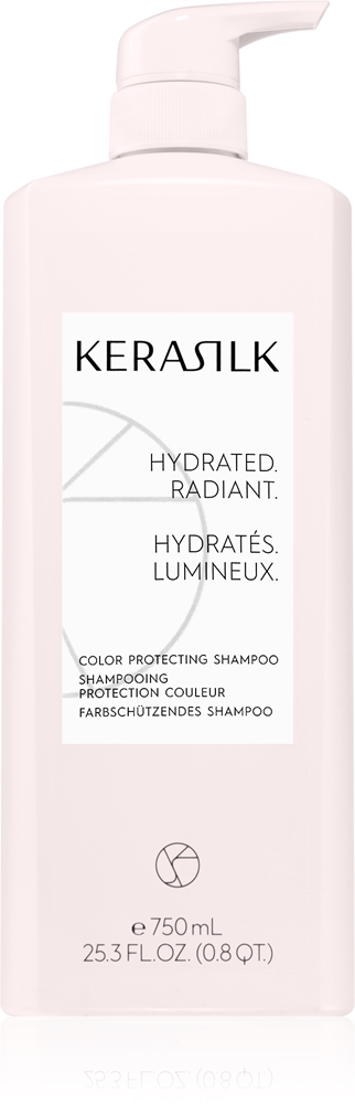 

Шампунь Essentials для защиты цвета окрашенных, химически поврежденных и обесцвеченных волос Kerasilk, 750 мл