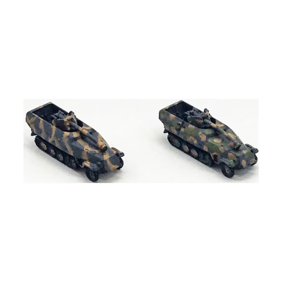 

SdKfz 251/D 22 Pak 40 Коллекция №1, WWII Micro Armour - Germany - Loose Miniatures (1:285)