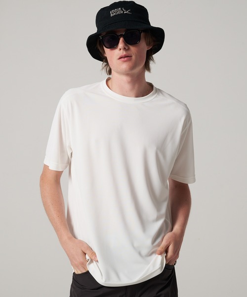 

Футболка с коротким рукавом, принт "Приключения" Eddie Bauer, белый