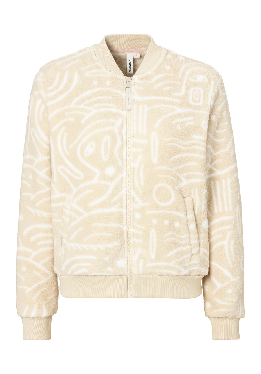 

Толстовка с капюшоном на молнии Ragwear, цвет Cream/Ivory