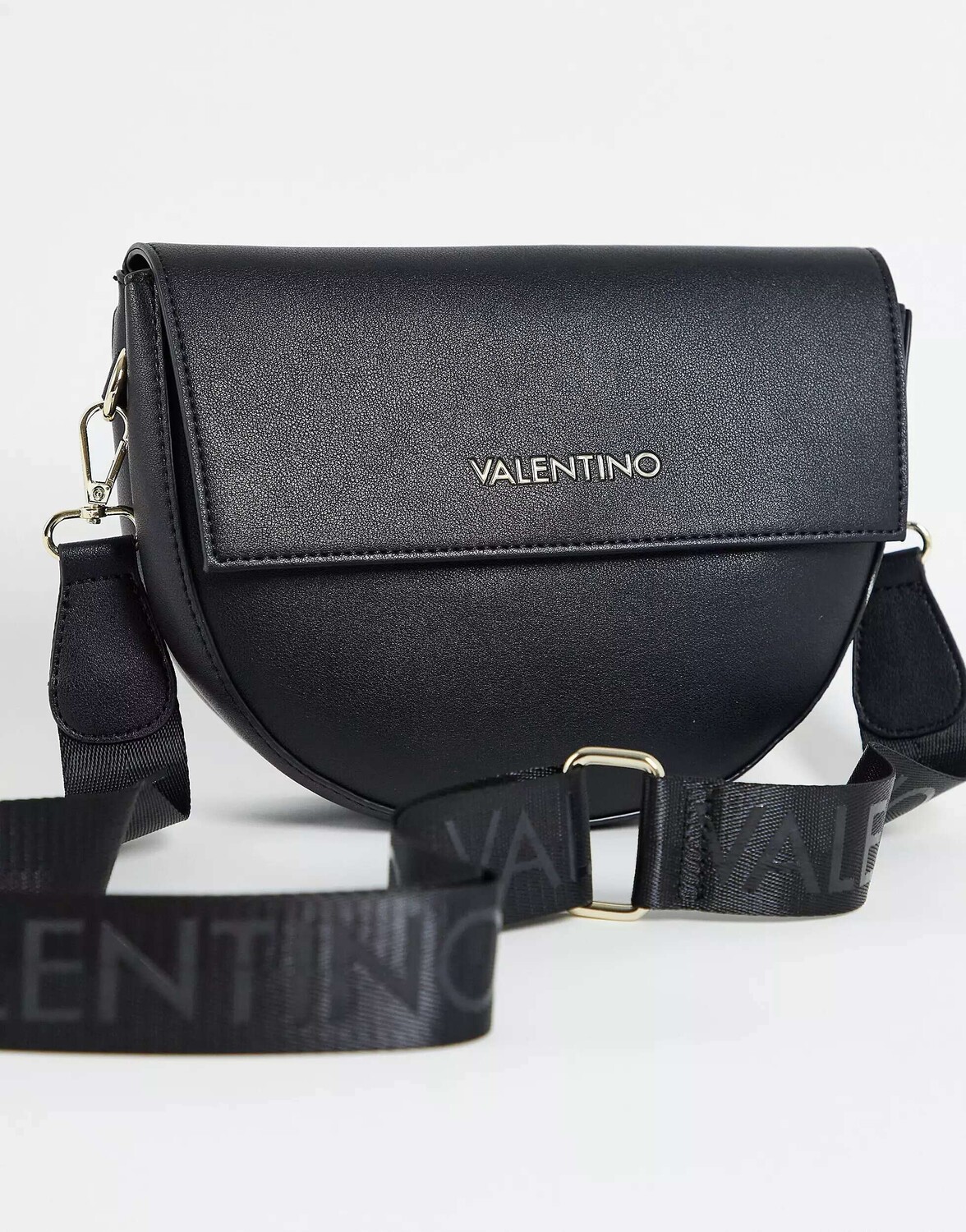 

Valentino Bags Черная седельная сумка через плечо Bigs, Черный, Valentino Bags Черная седельная сумка через плечо Bigs
