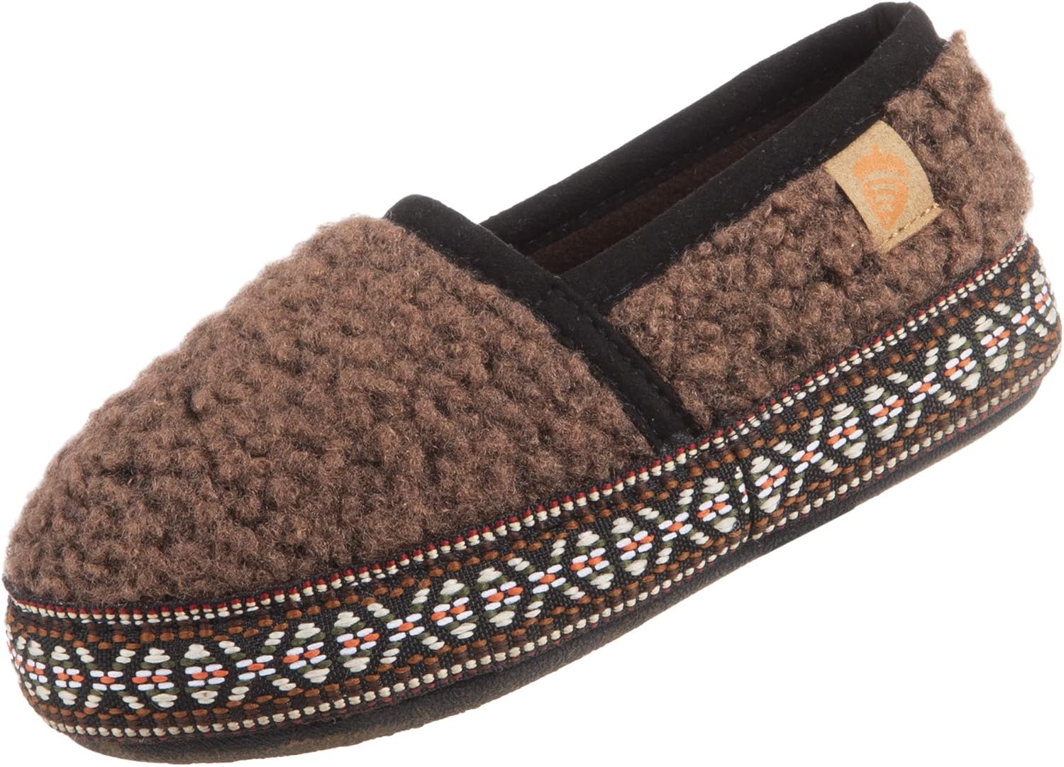 

Мокасины Acorn L'IL с плетеной отделкой, Walnut