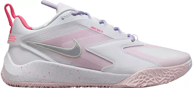 Волейбольные кроссовки Nike HyperAce 3 SE, белый/розовый