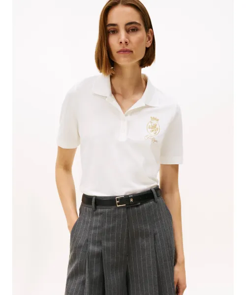 

Футболка поло Regular fit Tommy Hilfiger, бежевый