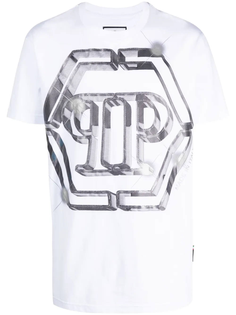 

Футболка с логотипом Philipp Plein, белый