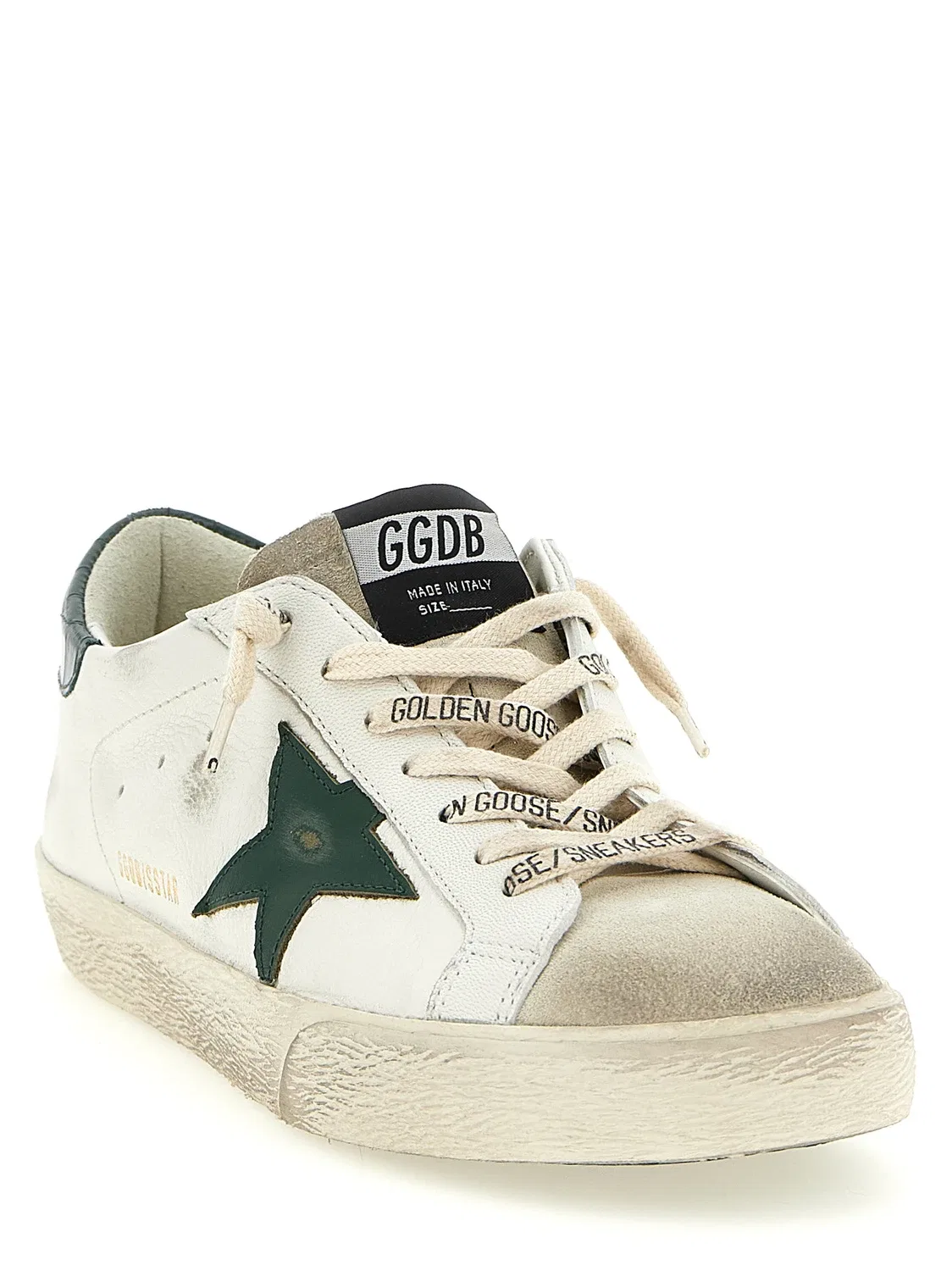 Кроссовки 'Superstar' GOLDEN GOOSE, зеленый — фото 2