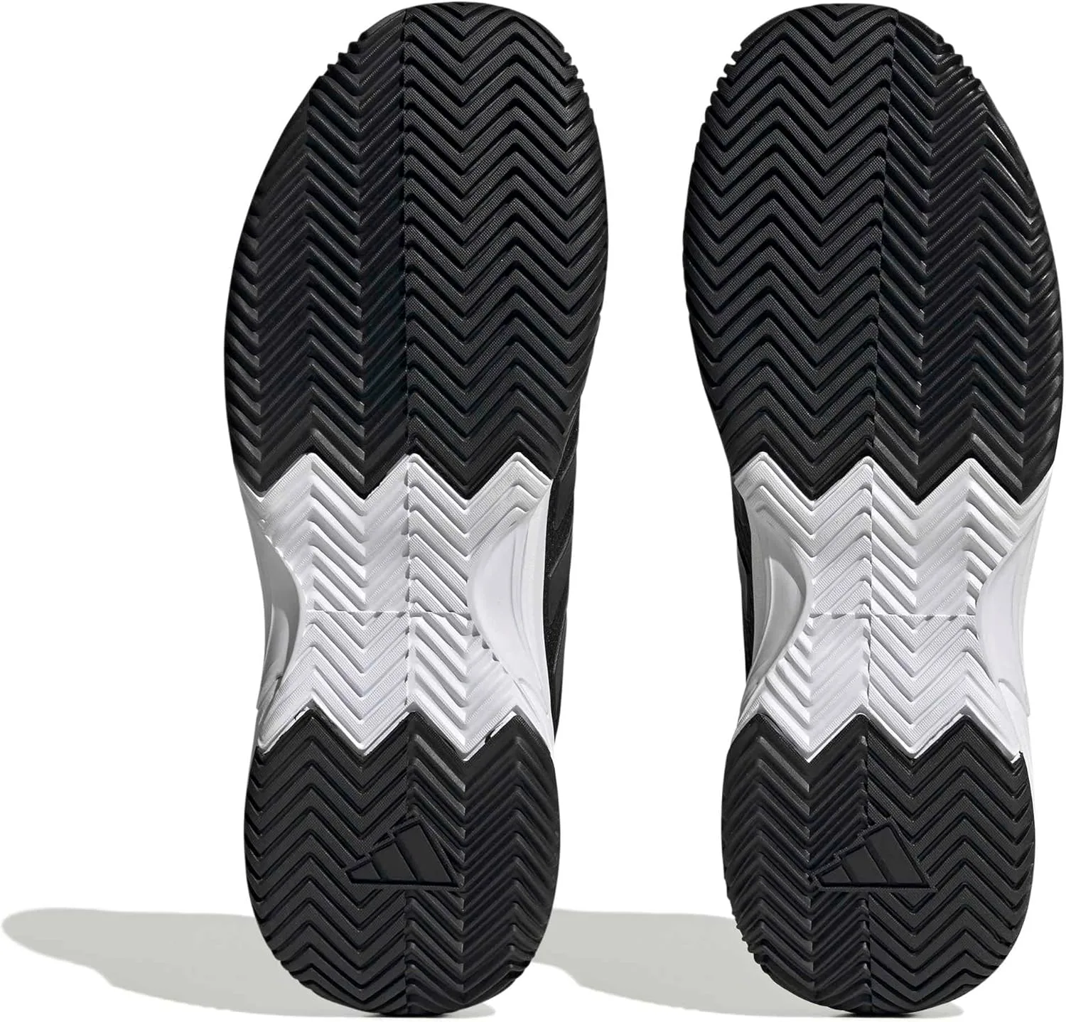 Мужские теннисные кроссовки Gamecourt adidas, черный/серый — фото 3