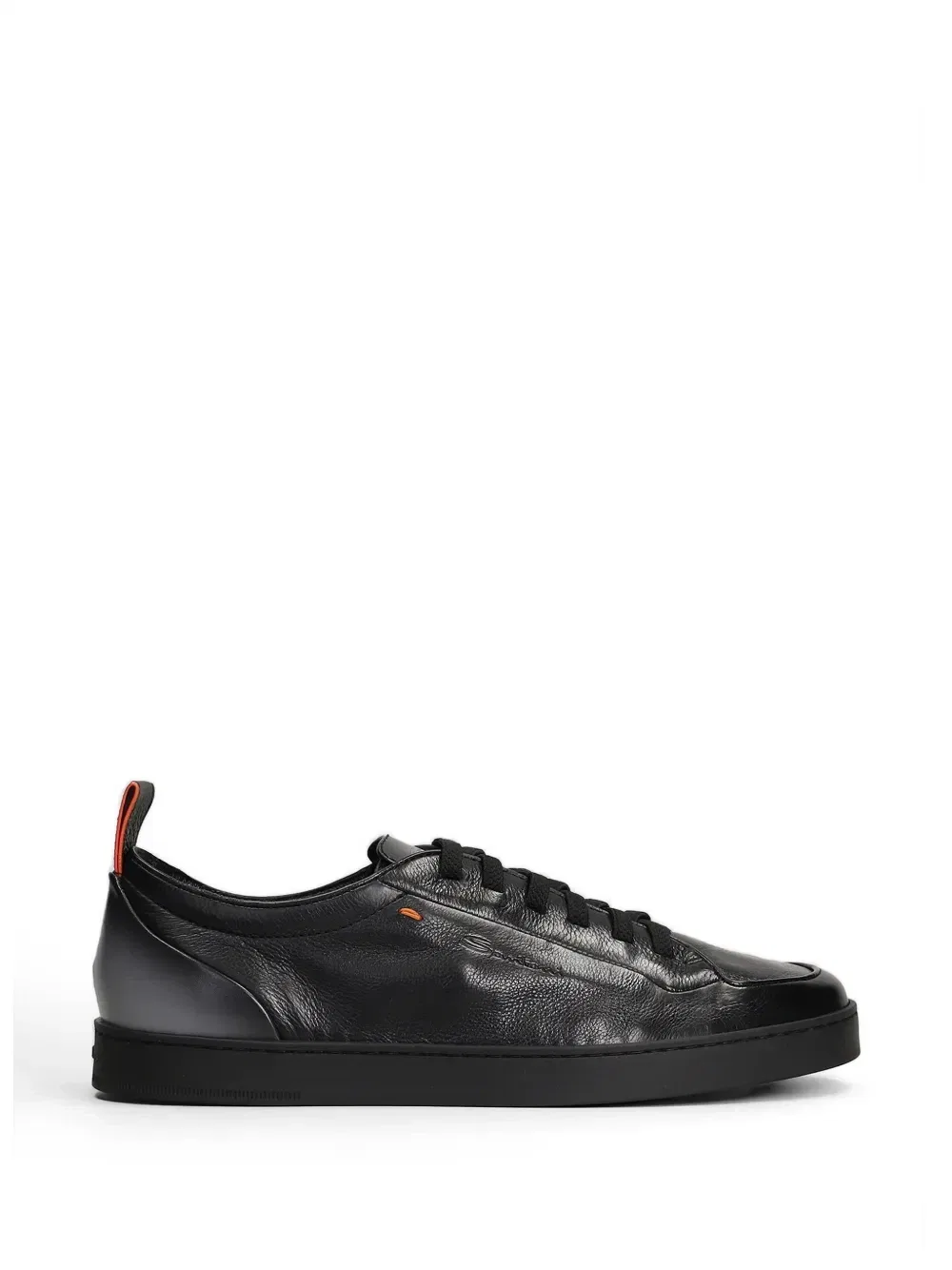 Кроссовки на шнуровке Off-Duty с эффектом градиента Santoni, черный