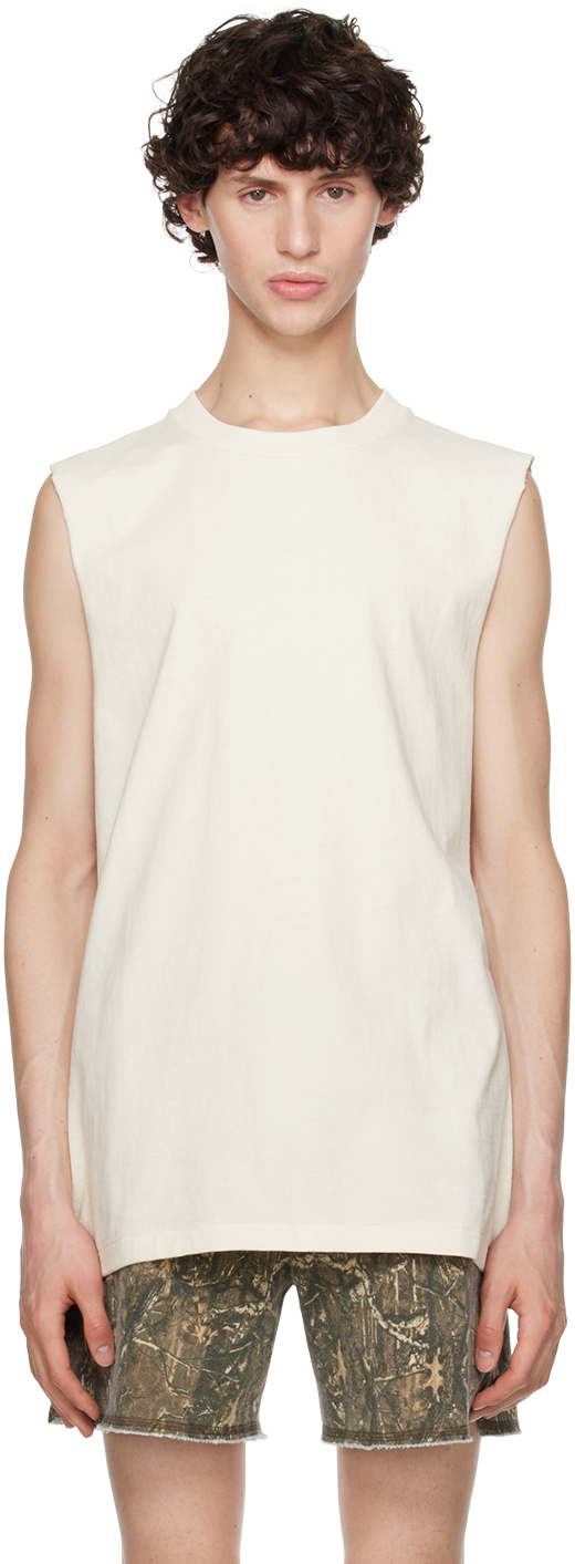 

Топ-майка Campus Off-White Cut-Off John Elliott
