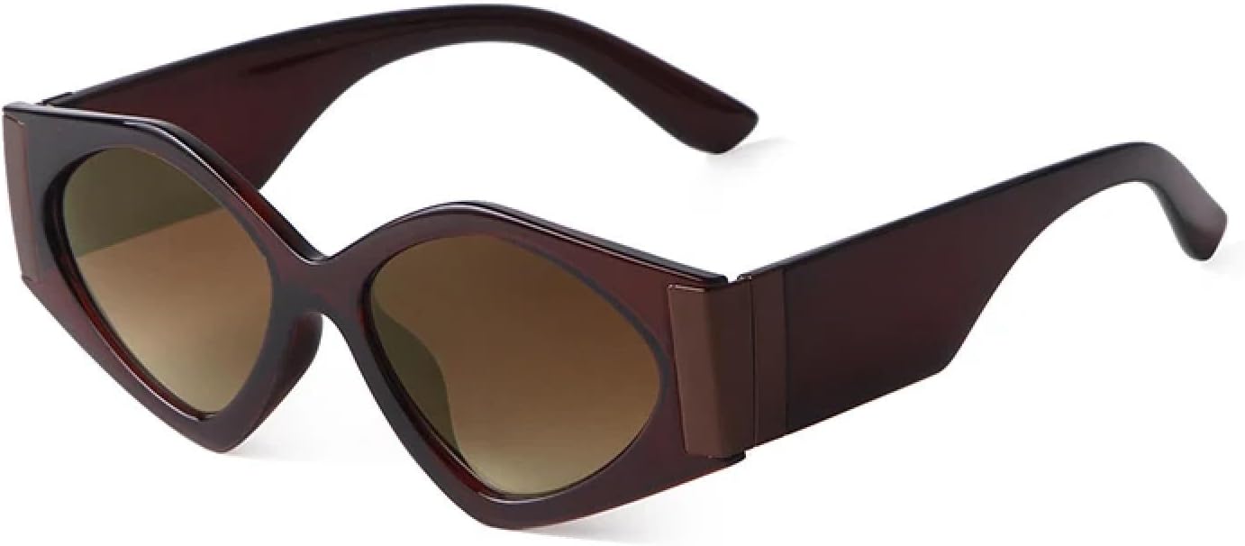 

Солнцезащитные очки с защитой от УФ-излучения UV400 | Большой овальный панк-стиль "кошачий глаз" с леопардовым принтом | Для женщин и мужчин, для занятий спортом на открытом воздухе и вождения DSVIGF, 03