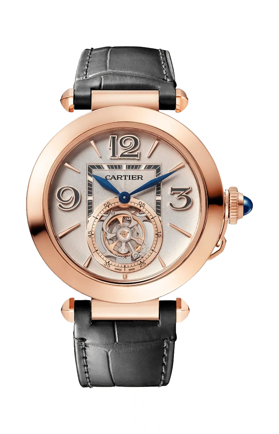 

Часы pasha de tourbillon Cartier