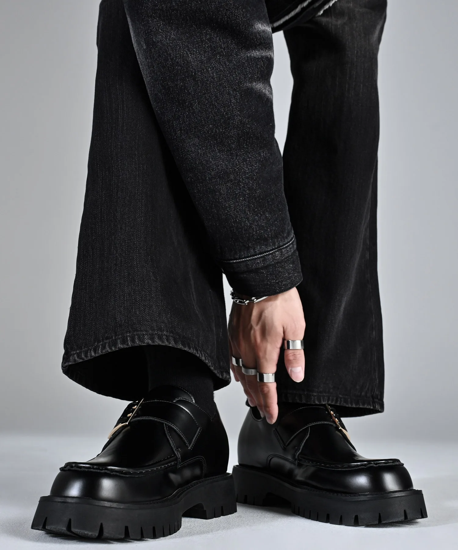 Унисекс лоферы ADRER Chunky Hybrid Loafer — фото 4