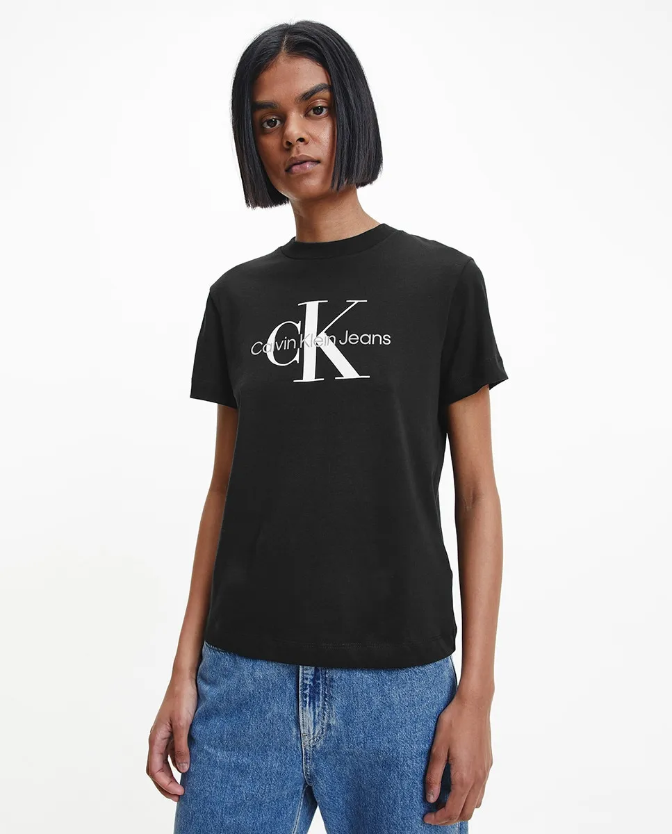 

Футболка женская с коротким рукавом Calvin Klein Jeans, черный
