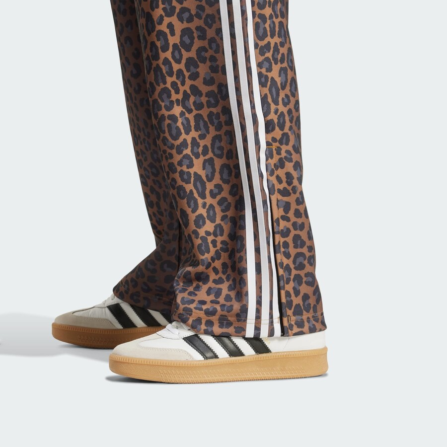 Брюки свободного кроя ADIDAS ORIGINALS Firebird, коричневый — фото 3